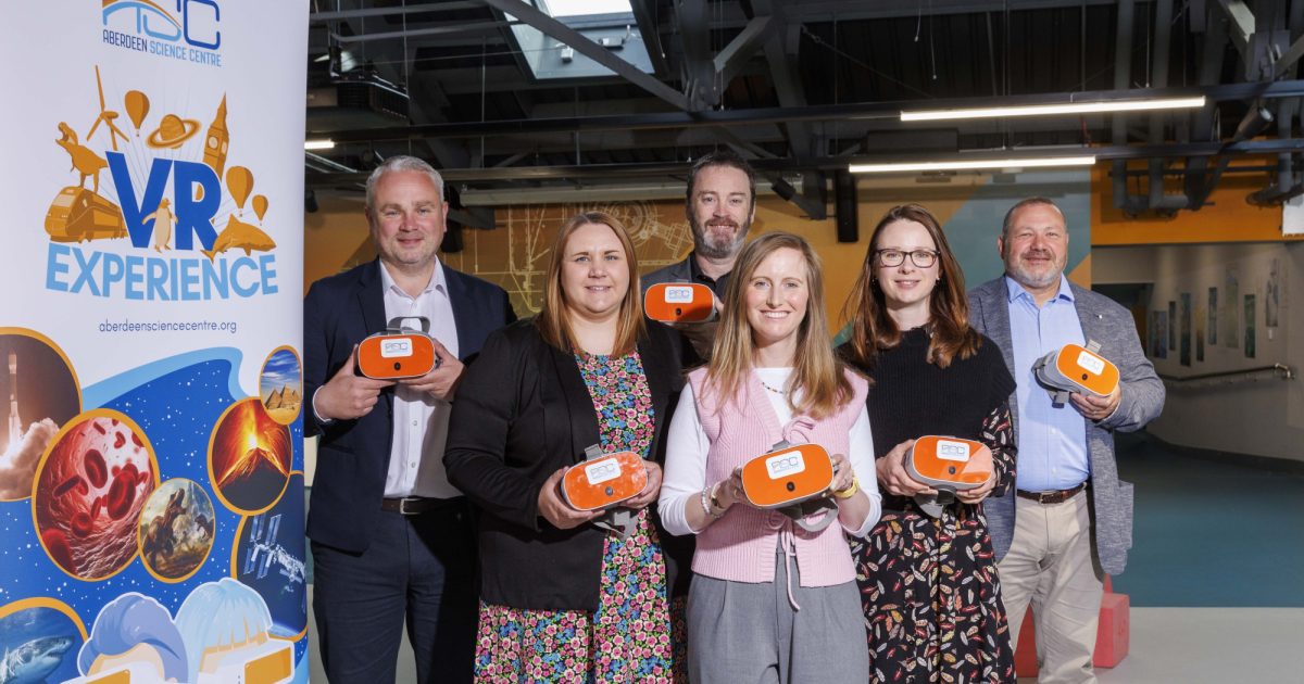 OpenGraph Image for Aberdeen Science Centre invites businesses to help shape the second year of its VR Experience