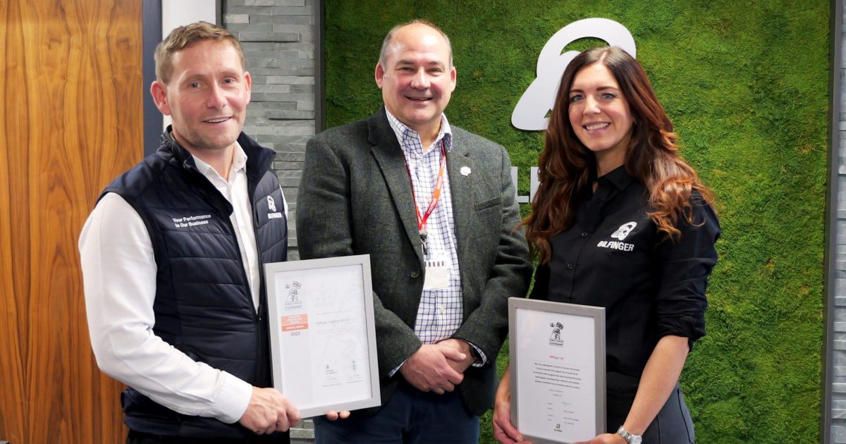 OpenGraph Image for Honouring Service on Remembrance Day: Bilfinger UK recognised with bronze award
