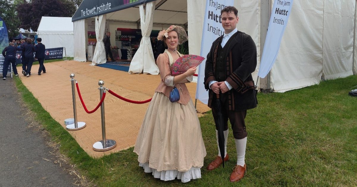 OpenGraph Image for Actors bring James and Isabella Hutton to life at the Royal Highland Show