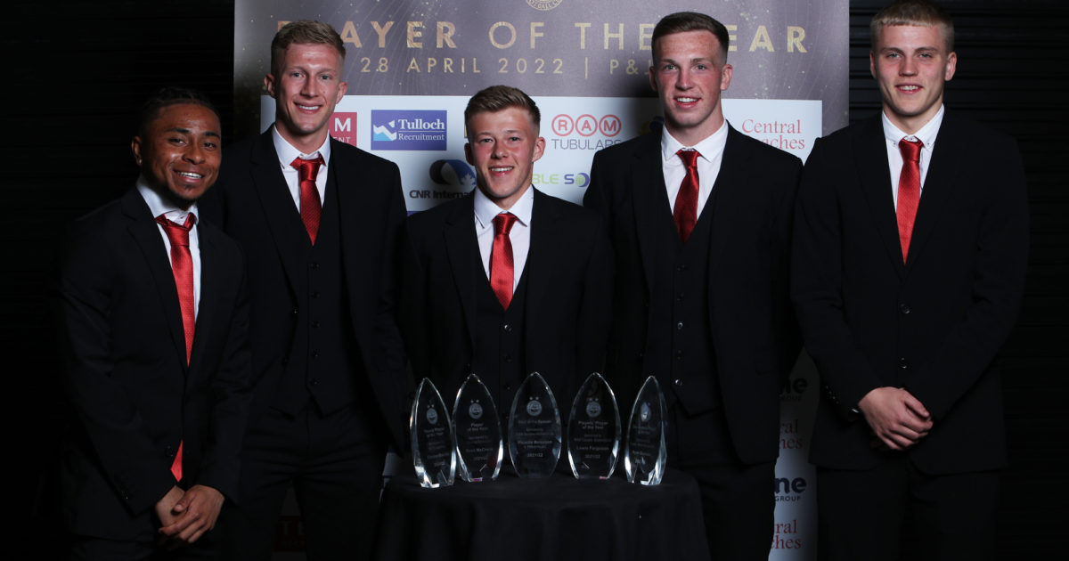 OpenGraph Image for Ross McCrorie named Aberdeen FC Player of the Year