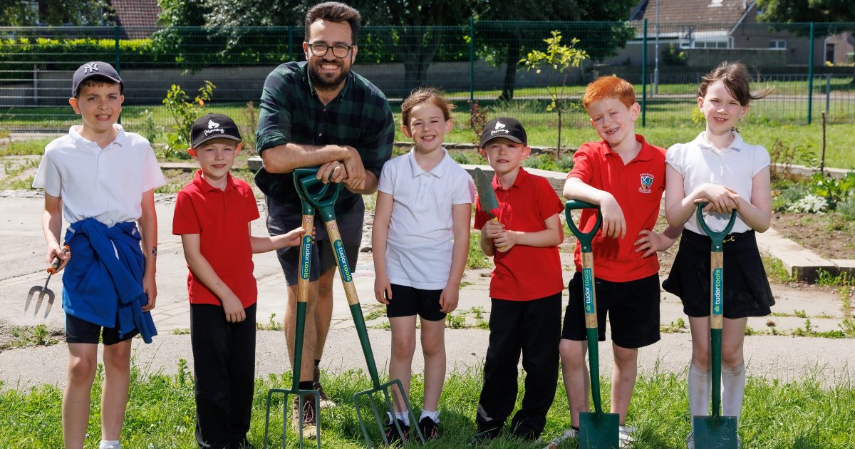 OpenGraph Image for Aberdeen pupils bring playground to life with nature-friendly makeover