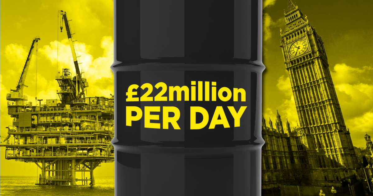 OpenGraph Image for EXCLUSIVE: North Sea tax receipts now £22million per day