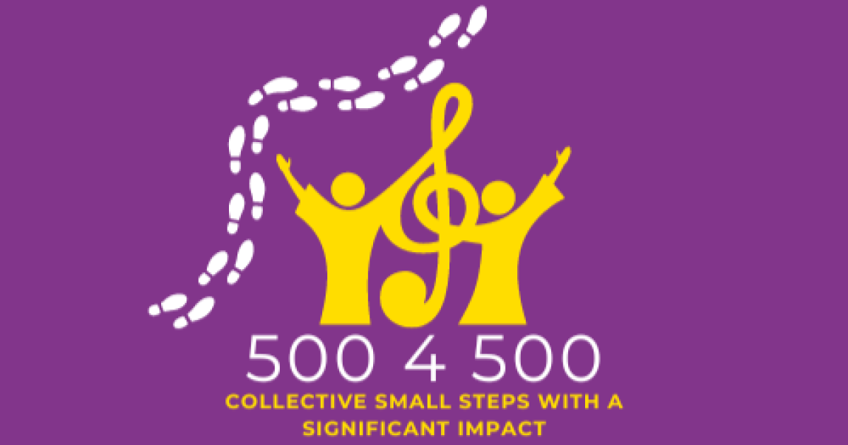 OpenGraph Image for Step by Step: Corey leads the way in inspirational walk for Music 4 U’s 500 4 500 campaign