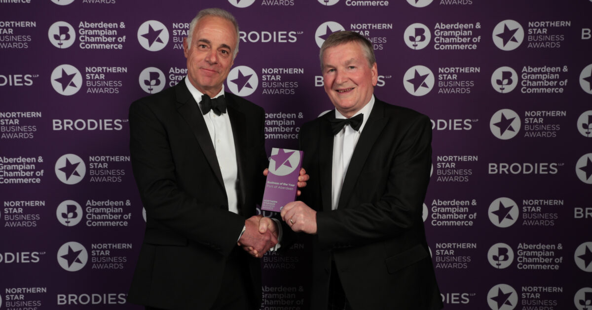 OpenGraph Image for Port of Aberdeen picks up top prize at Northern Star Business Awards 2023