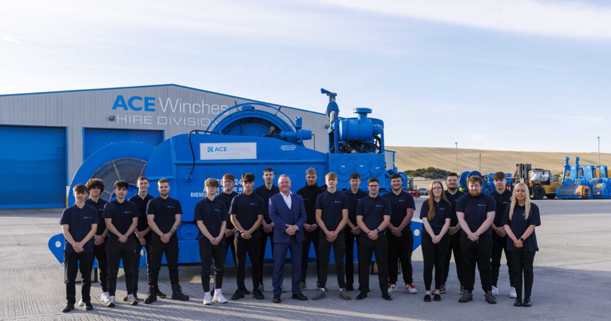 OpenGraph Image for ACE Winches boss calls on industry to invest more in young talent as company expands apprenticeship scheme