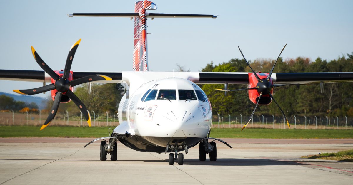 OpenGraph Image for Loganair launches Tartan Friday promotion, offering 20% off flights across its network