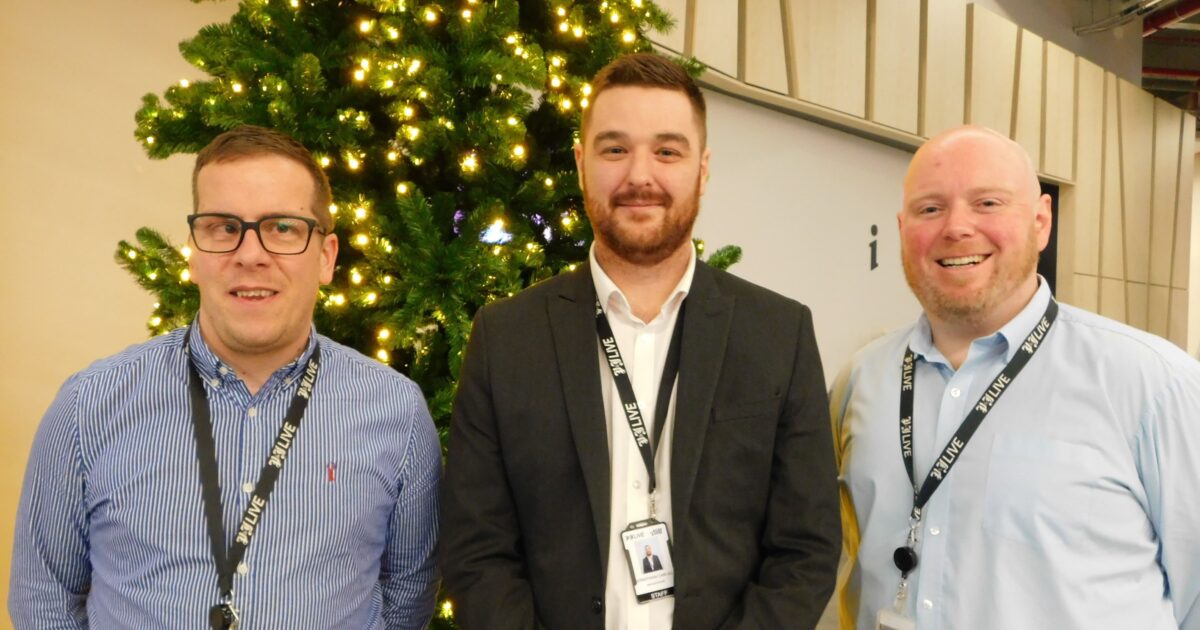 OpenGraph Image for Progression for three senior staff at P&J Live