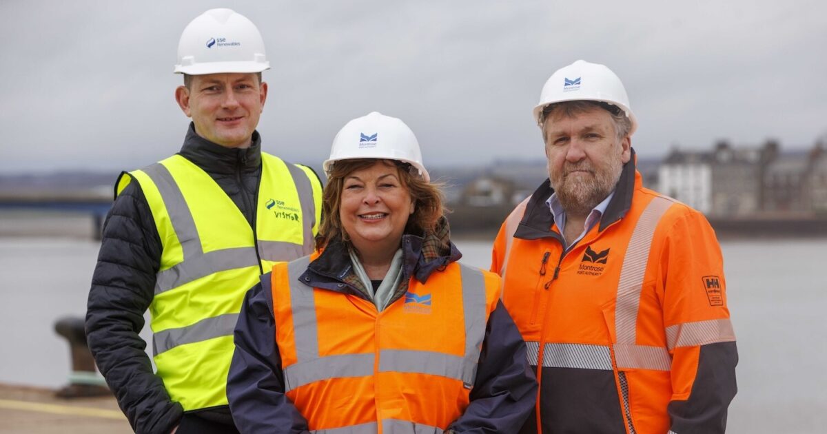 OpenGraph Image for Transport Secretary visits Montrose Port for update on port’s strategic importance to renewables sector