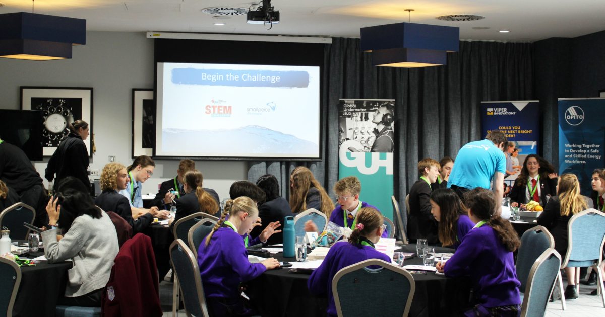 OpenGraph Image for J+S Subsea gather teenage engineers for stem challenge