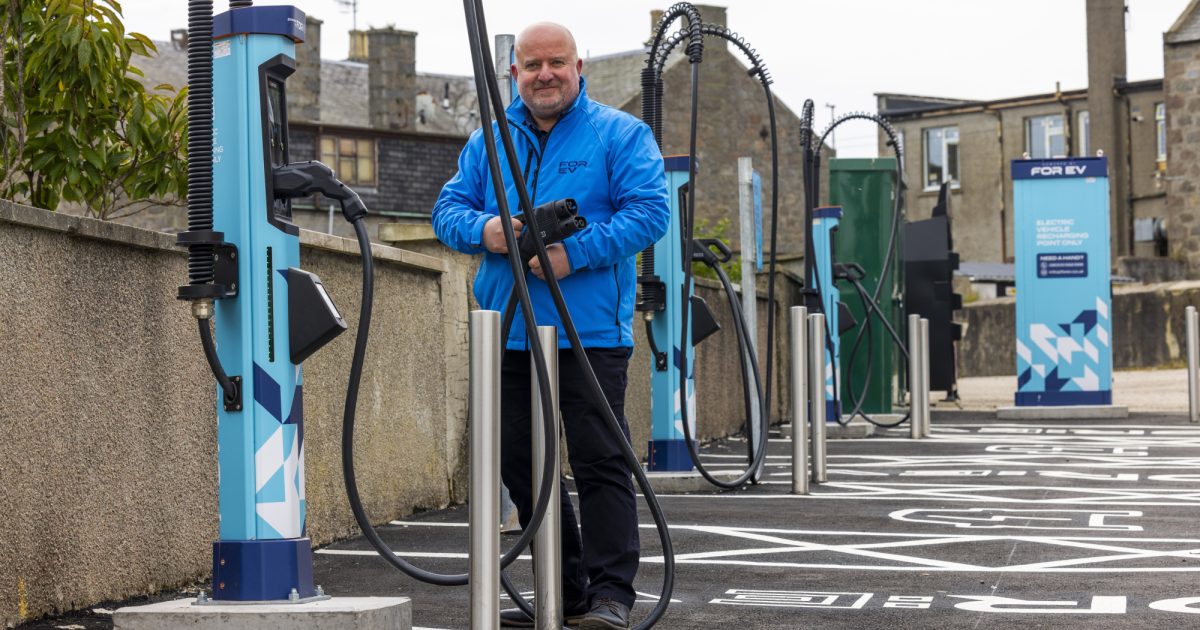 OpenGraph Image for FOR EV continues expansion in the Granite City with new Tesco Express charging site