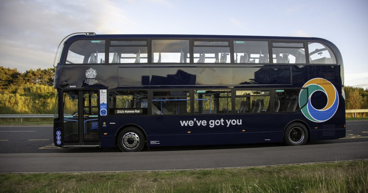 OpenGraph Image for First Stagecoach bus with Royal Warrant now in service in Aberdeenshire