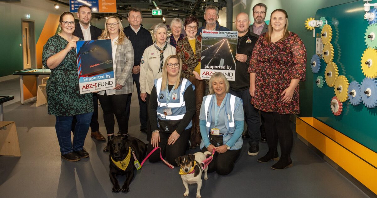 OpenGraph Image for ABZ Propeller Fund increases to £30,000 for Aberdeen International Airport’s 90th year