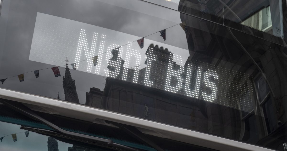 OpenGraph Image for Night buses extended to cover after Scotland matches in World Cup