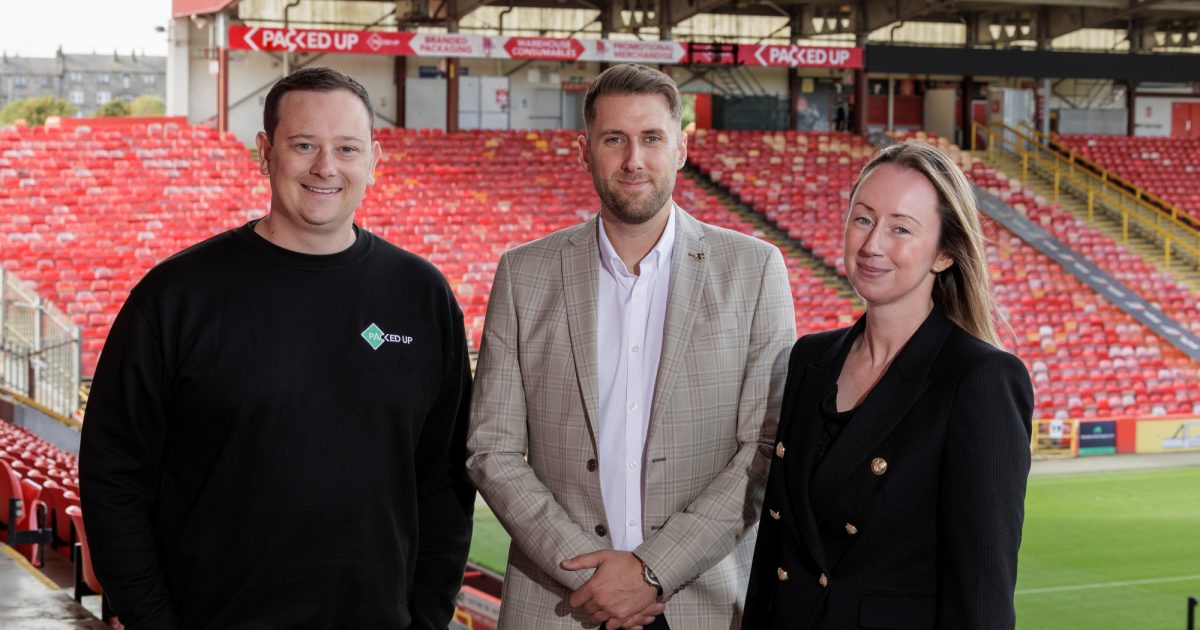 OpenGraph Image for Packed Up and Aberdeen FC announce partnership