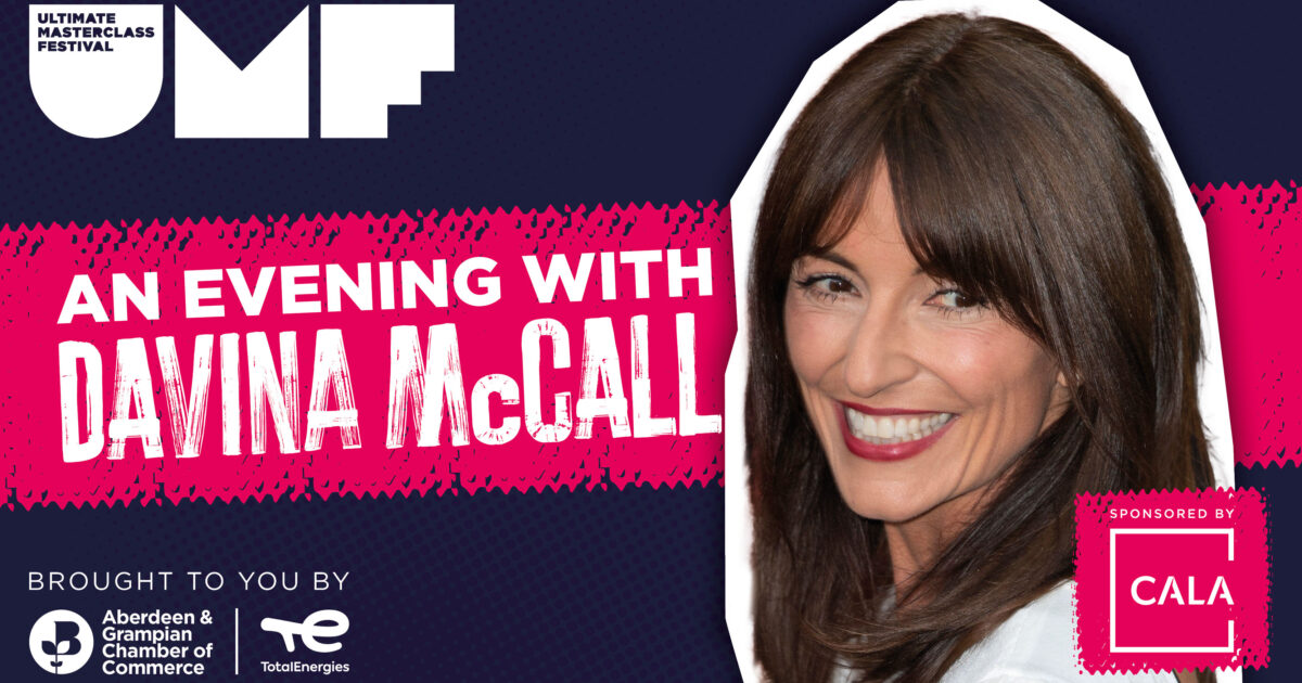 OpenGraph Image for Davina McCall MBE joins line-up for 2024 Ultimate Masterclass Festival in Aberdeen