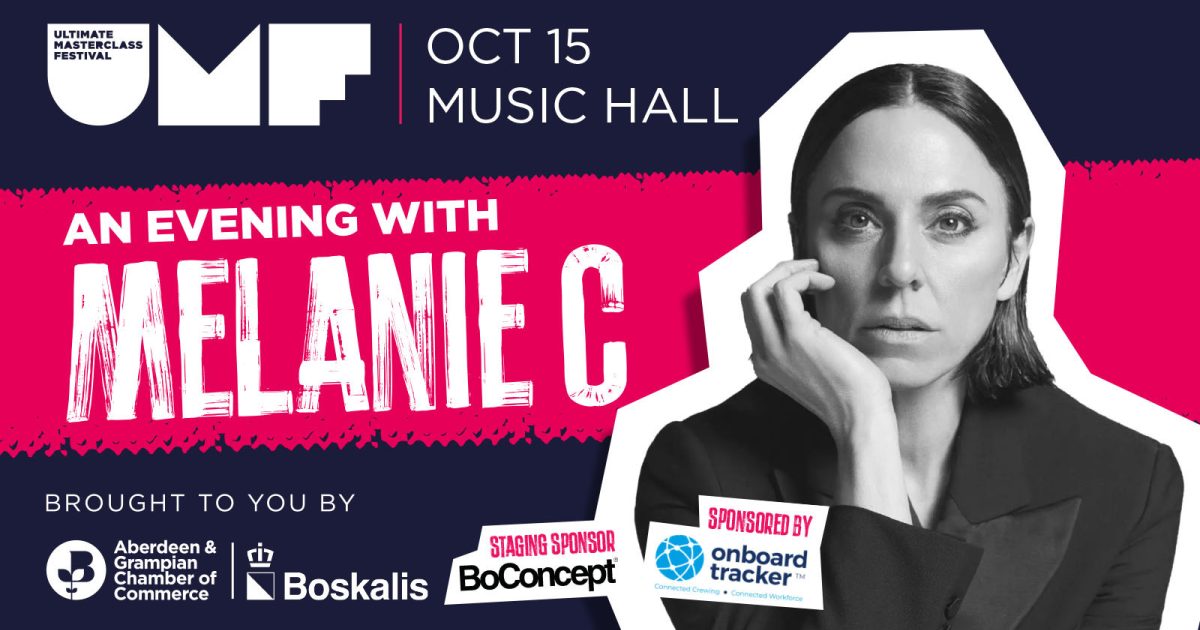 OpenGraph Image for Melanie C to celebrate 30 years of the Spice Girls at Ultimate Masterclass Festival in Aberdeen