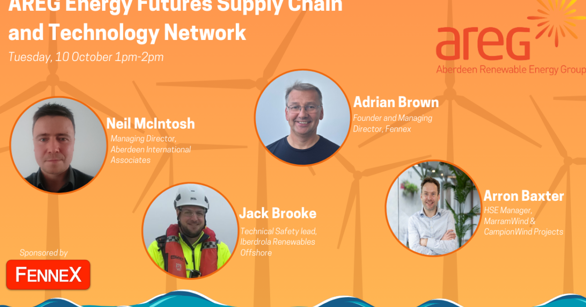 OpenGraph Image for AREG Supply Chain and Technology Network series to kick off this month
