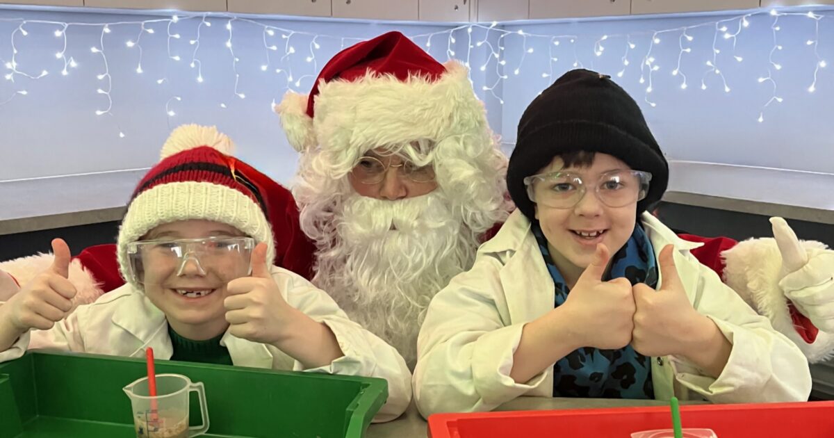 OpenGraph Image for Santa's presence to be found at Aberdeen Science Centre this Christmas