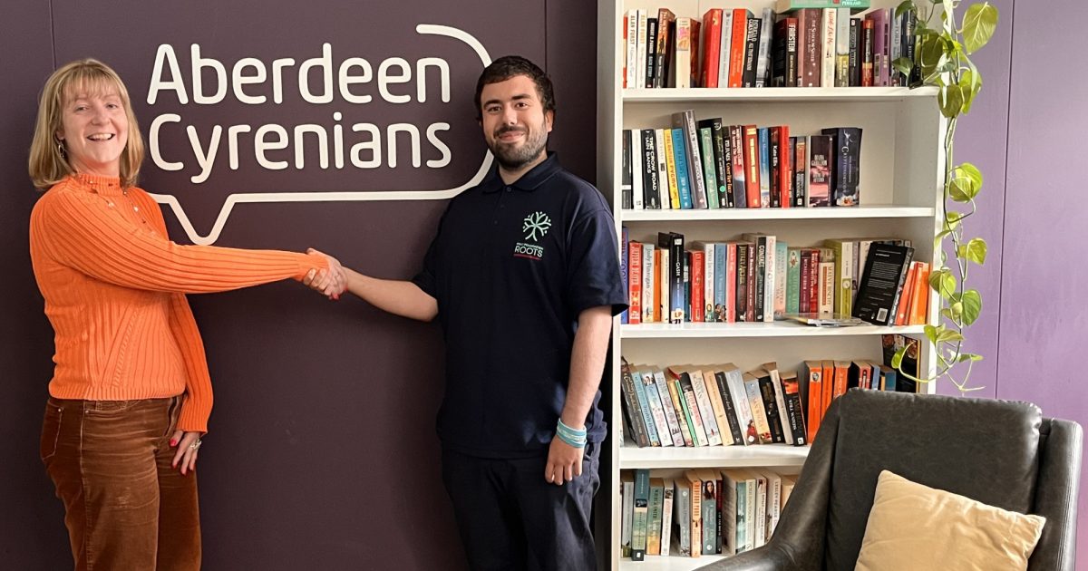OpenGraph Image for Aberdeen Cyrenians forms a new charitable partnership with Prax Foundation Roots