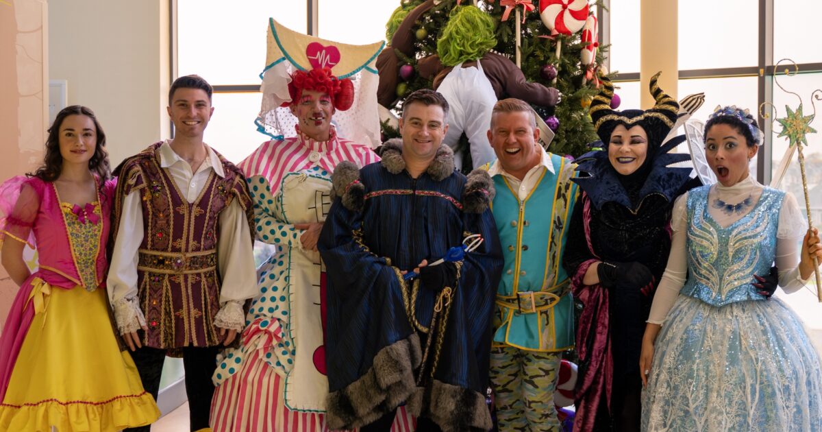 OpenGraph Image for Star cast of His Majesty’s Theatre’s Sleeping Beauty visit Royal Aberdeen Children’s Hospital