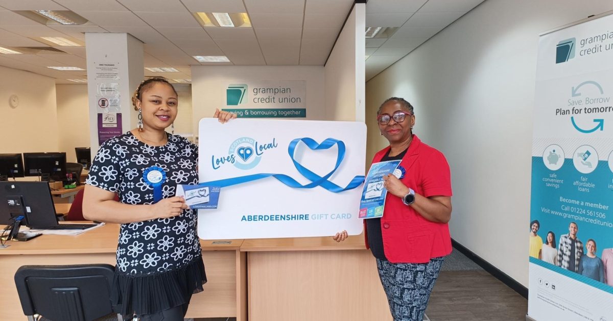 OpenGraph Image for Grampian Credit Union lends a helping hand to Loves Local Gift Card