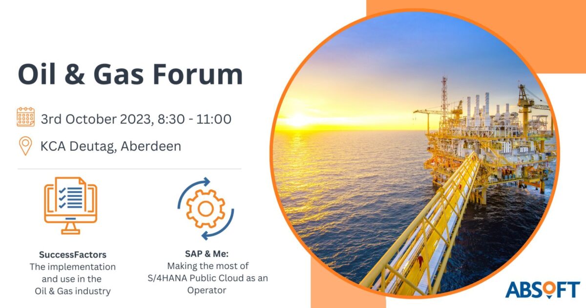 OpenGraph Image for Absoft announces the Autumn Oil & Gas Forum