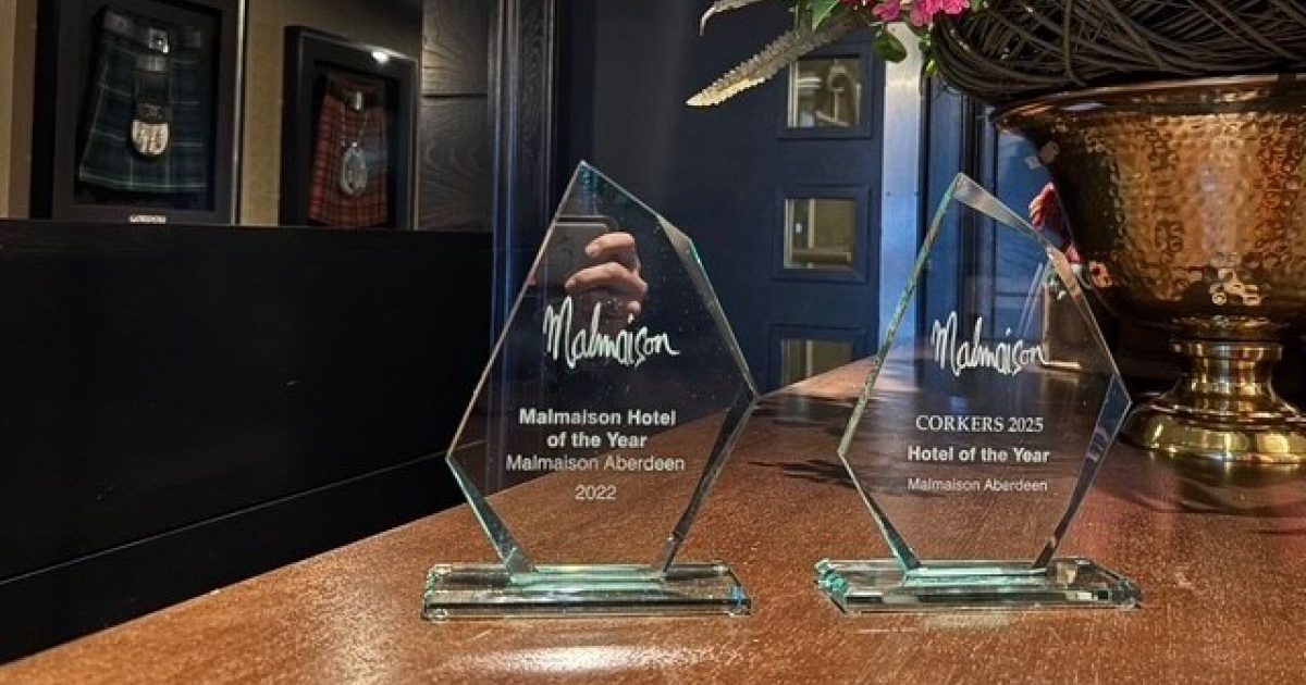 OpenGraph Image for Malmaison Hotel Aberdeen has been named Malmaison Hotel of the Year!