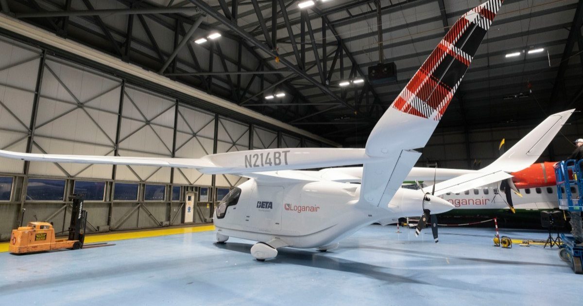 OpenGraph Image for Loganair achieves aviation history with first all-electric flight
