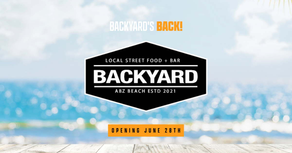 OpenGraph Image for Backyard at the beach returns to Aberdeen for the Summer
