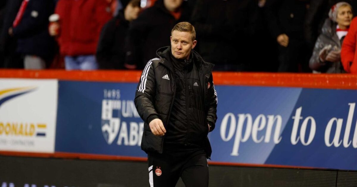 OpenGraph Image for Aberdeen sack Barry Robson after a year in charge