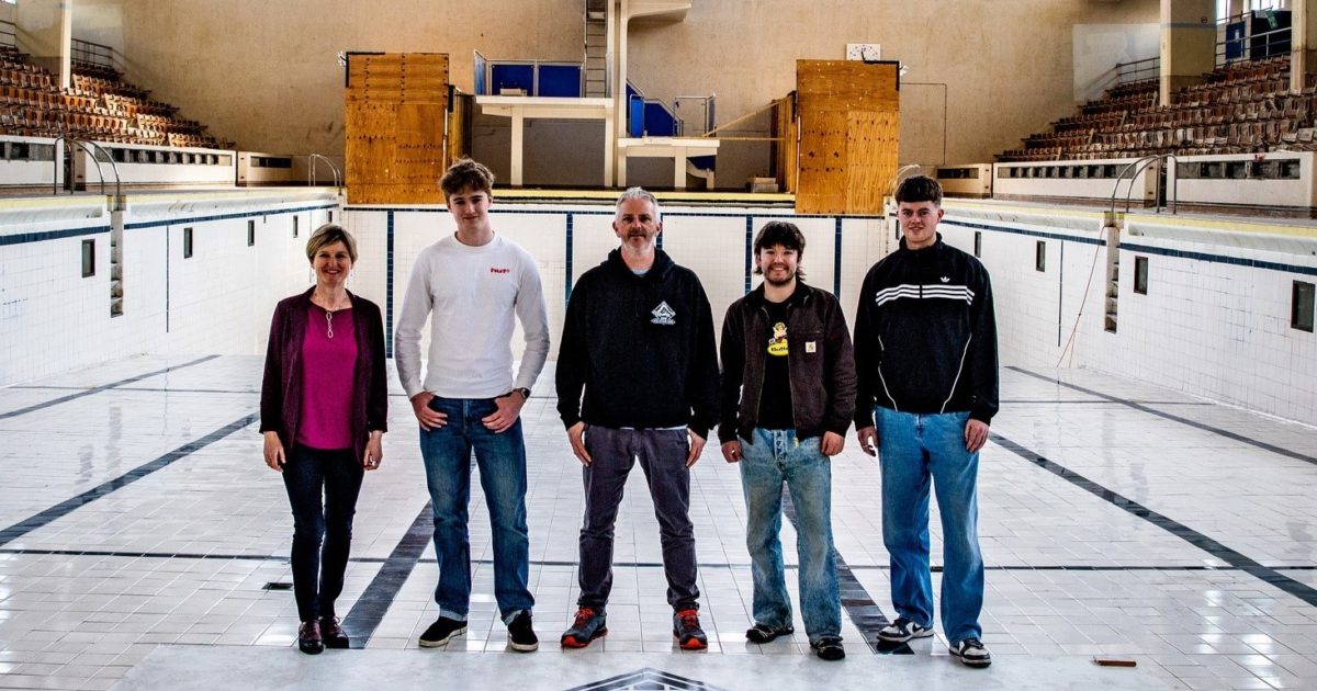 OpenGraph Image for Civic Medal Award for innovative project to reuse  Bon Accord Baths