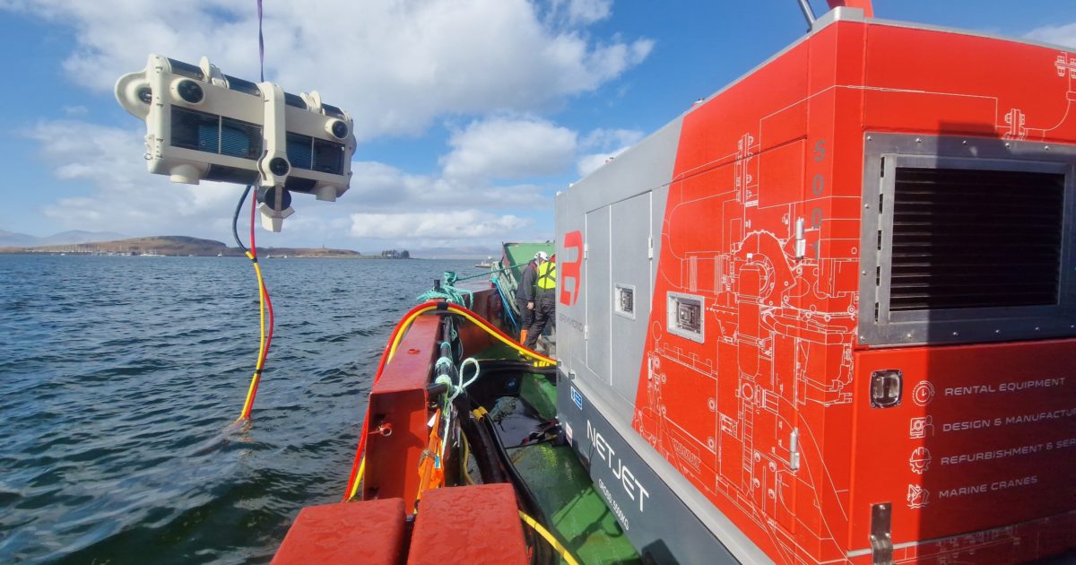 OpenGraph Image for Scotland’s first turnkey aquaculture net cleaning tech sails through maiden industry project
