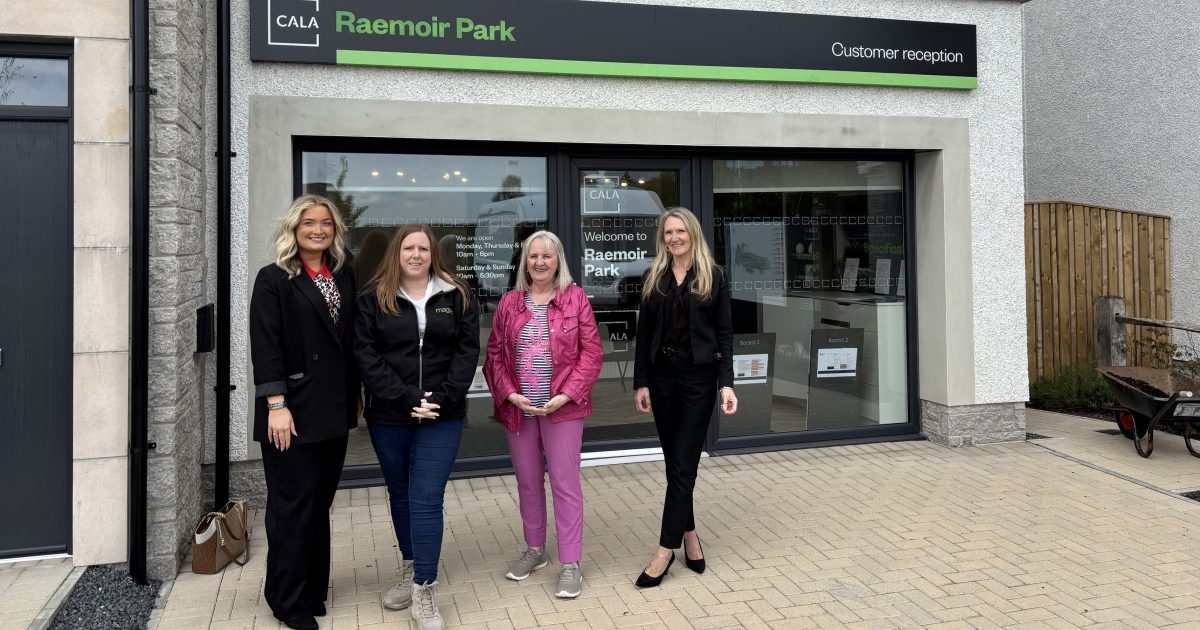 OpenGraph Image for Banchory charity benefits from bumper showhome furniture donation from Cala Homes