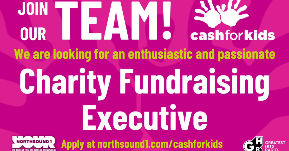 OpenGraph Image for Cash for Kids recruiting Charity Fundraising Executive