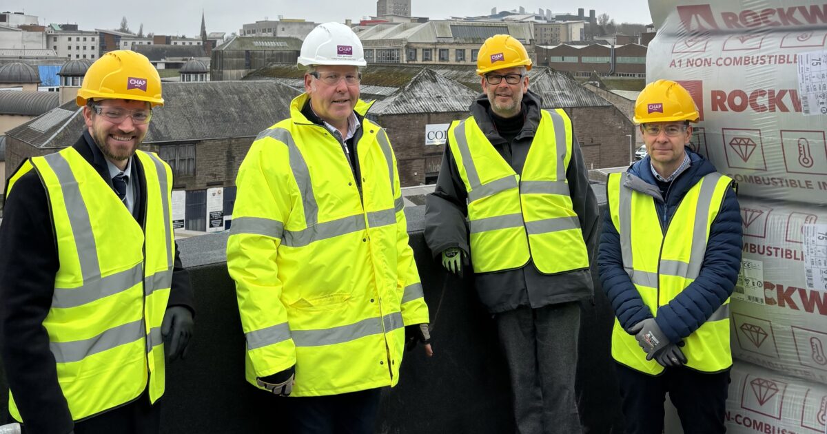 OpenGraph Image for CHAP and Dundee City Council working towards regeneration and a brighter future