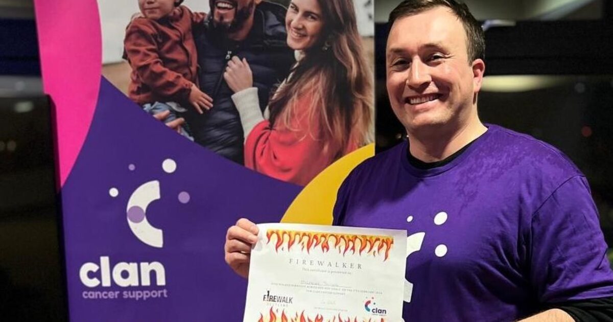 OpenGraph Image for Brave steps forward: Farsight captures Clan Cancer Support's inspirational Firewalk Event