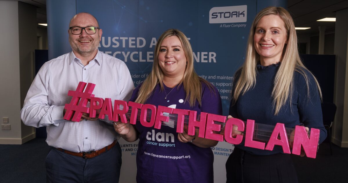 OpenGraph Image for Stork agrees two-year charity partnership with Clan Cancer Support