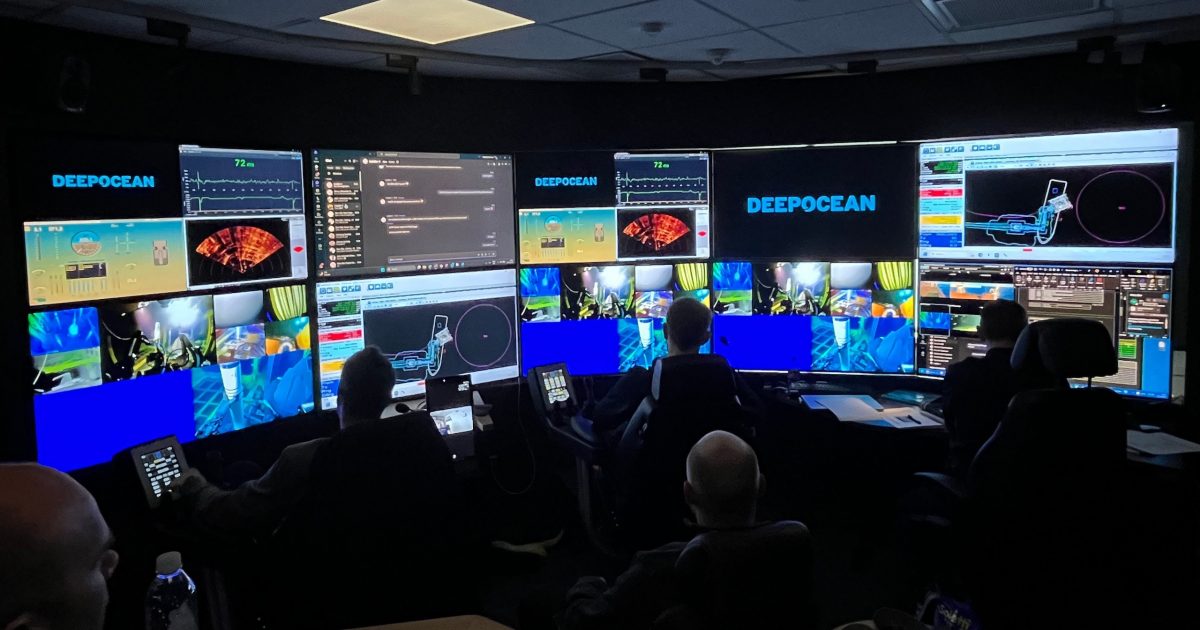 OpenGraph Image for DeepOcean delivers first remote subsea intervention with offshore management based onshore