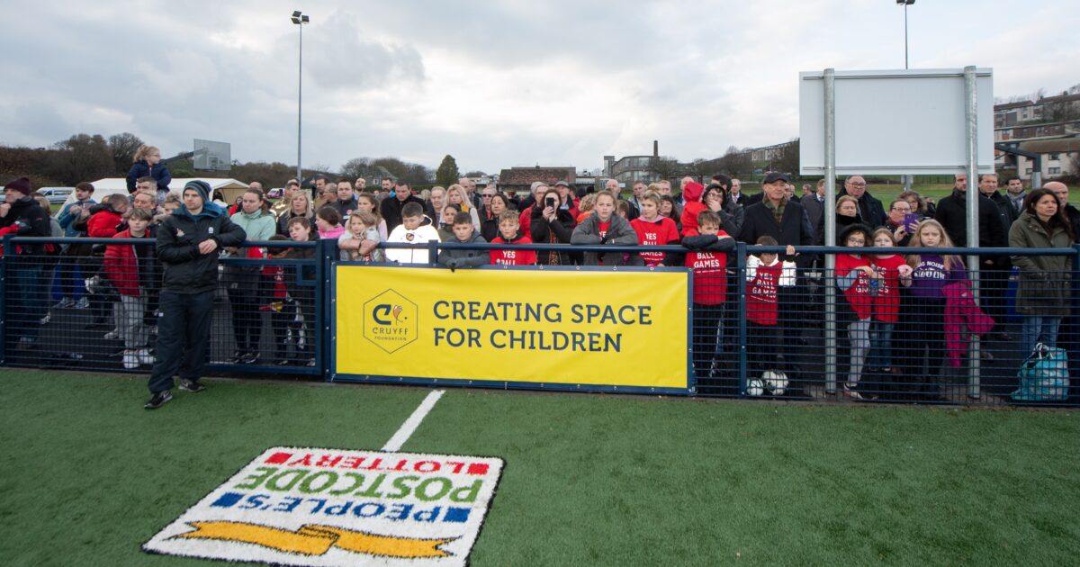 OpenGraph Image for Success of Cruyff Court Neale Cooper in Torry charts path for new Tillydrone Cruyff Court