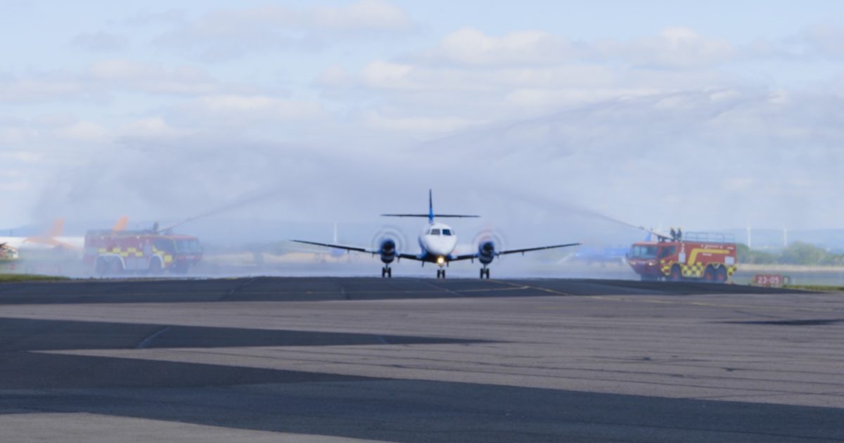 OpenGraph Image for Aberdeen flights from Teesside launch with Eastern Airways