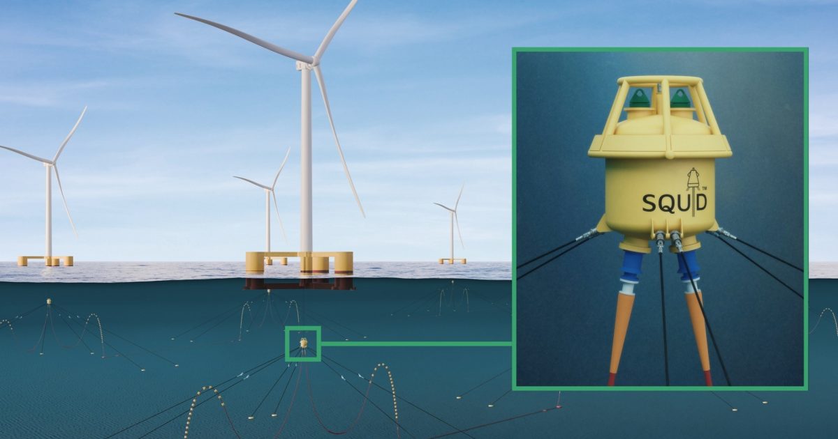 OpenGraph Image for Encomara secures global certification for Squid floating offshore windfarm mooring system