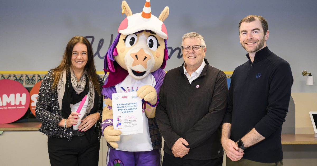 OpenGraph Image for SAMH supports first ever mentally healthy Commonwealth Games