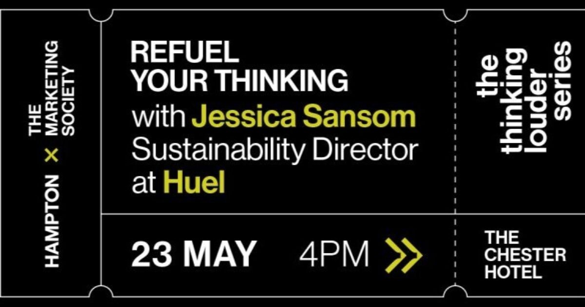 OpenGraph Image for 'Refuel Your Thinking' event with Hampton and The Marketing Society