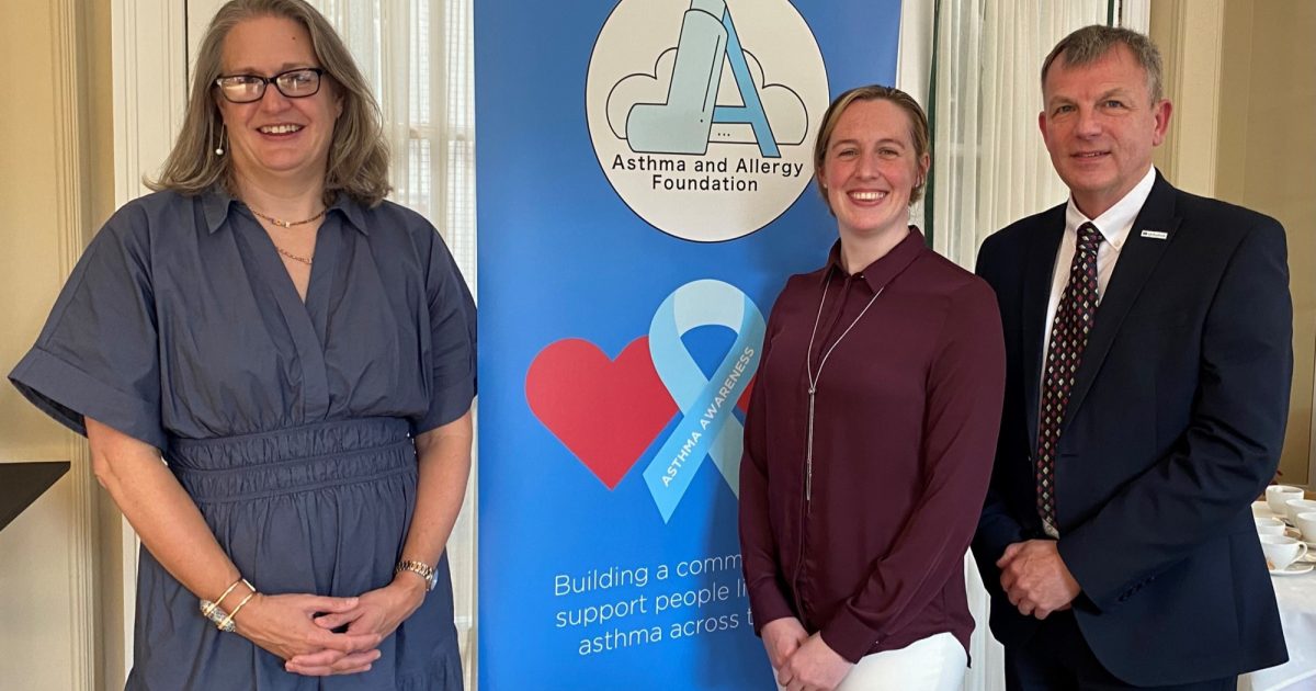 OpenGraph Image for Hannah Miley joins forces with Asthma and Allergy Foundation ambassadors