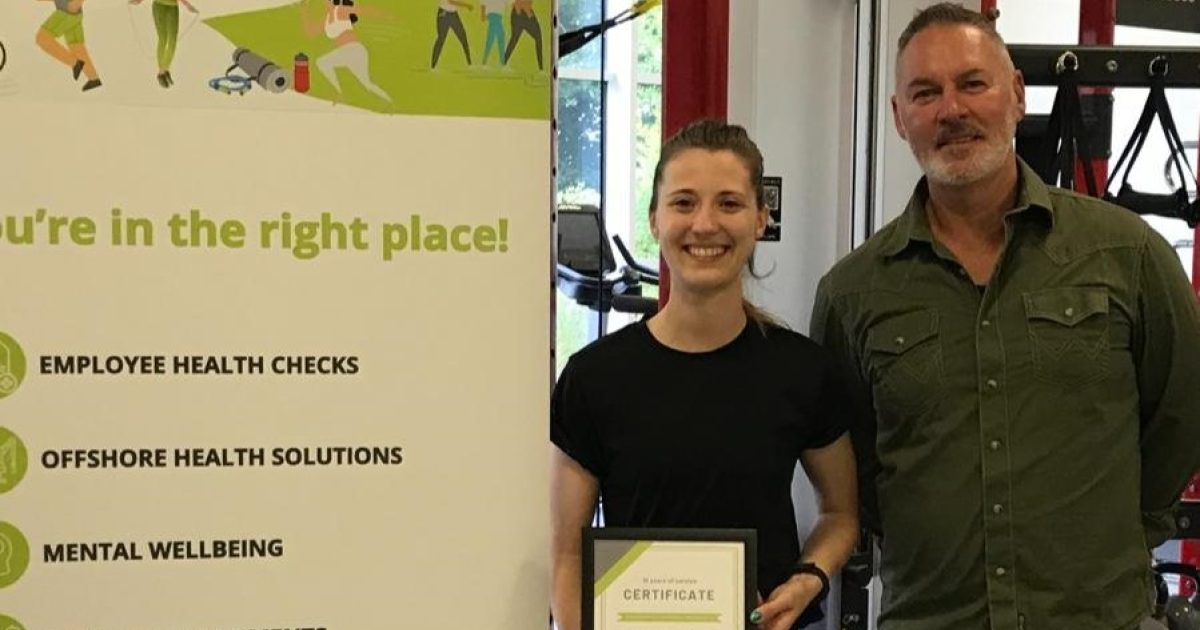 OpenGraph Image for Healthoutfit employees celebrate work anniversaries