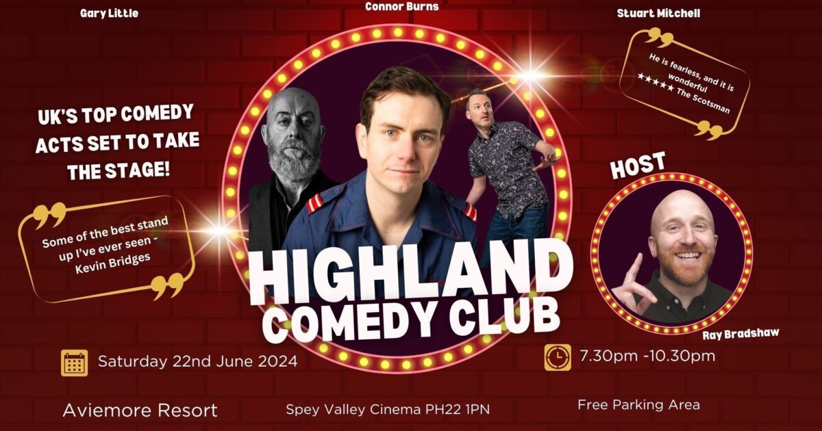 OpenGraph Image for Ready for a laugh? The most anticipated comedy night comes to the Highlands