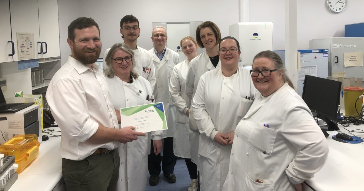 OpenGraph Image for NHS Grampian’s biomedical labs team picks up Green Star Award