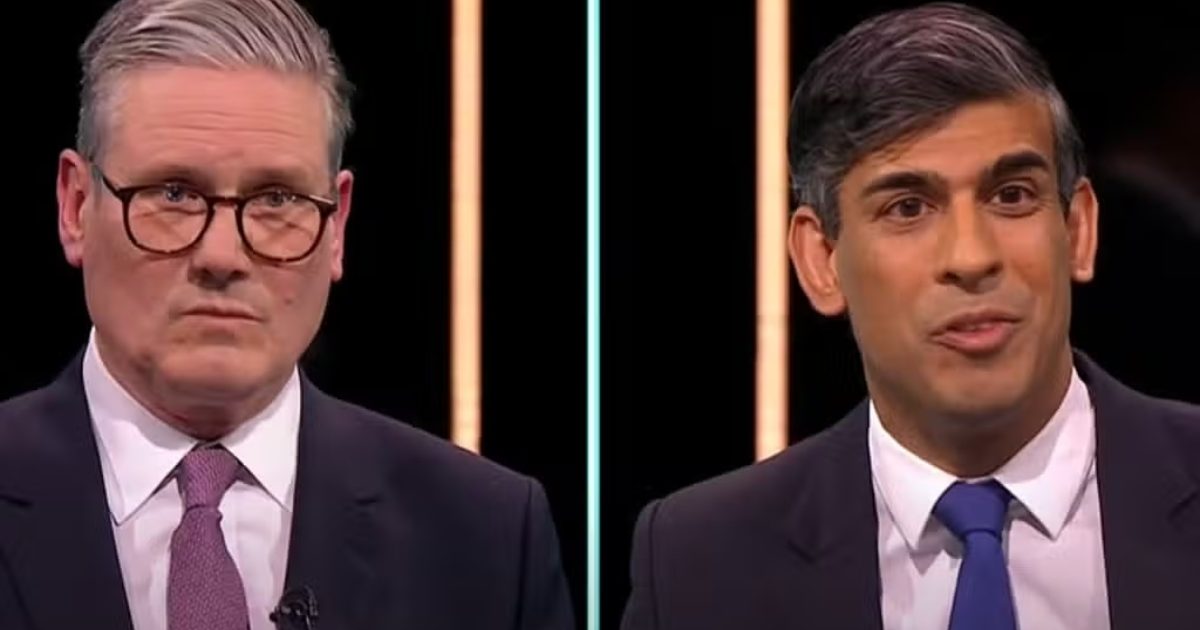 OpenGraph Image for Sunak topples Starmer in 'frustrating' debate