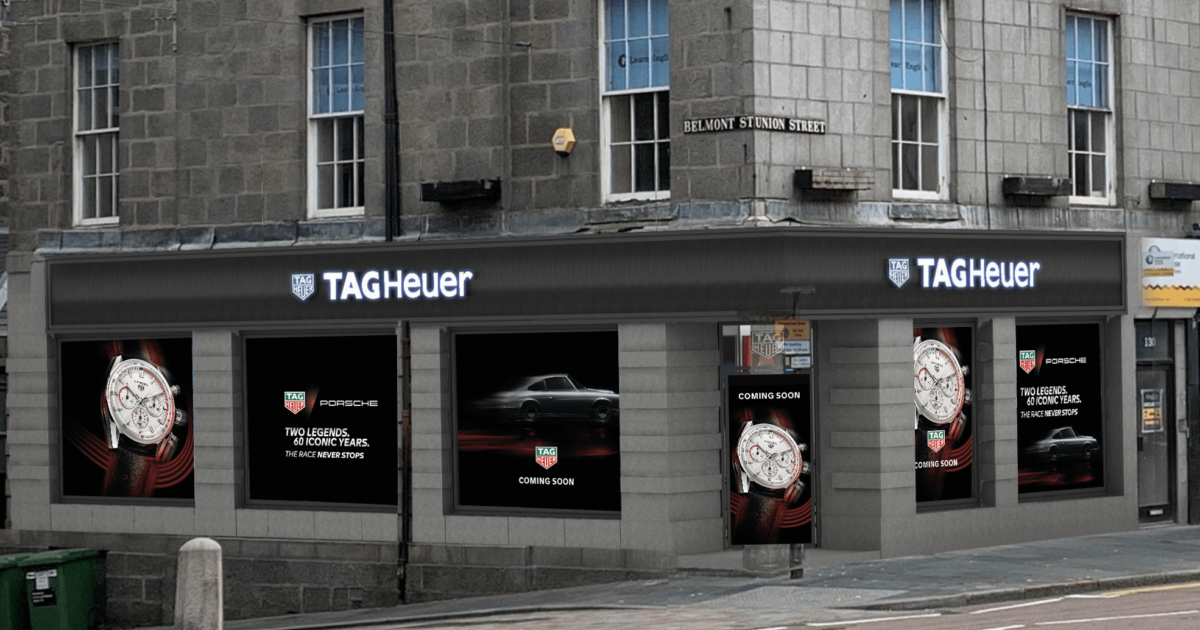OpenGraph Image for The countdown is on for Aberdeen’s first TAG Heuer boutique