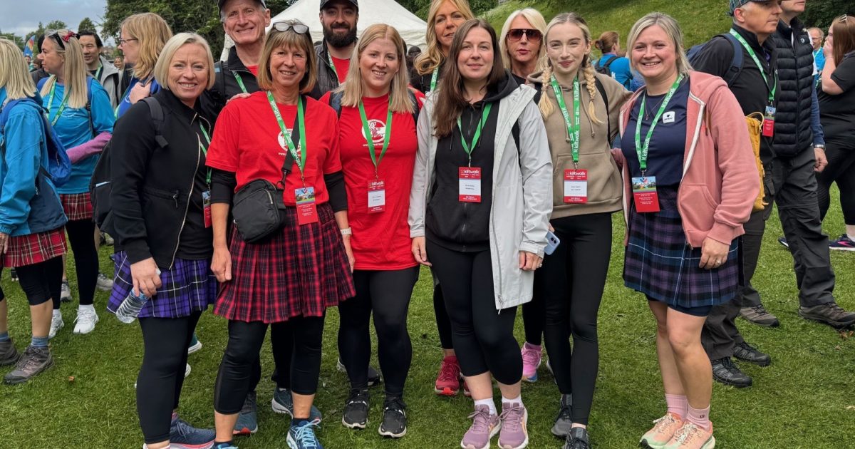 OpenGraph Image for Northwood team raises £1,500 for Sepsis charity in Kiltwalk 2025 challenge